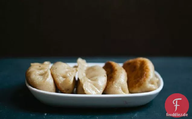 Chinesische Huhn Topf Aufkleber