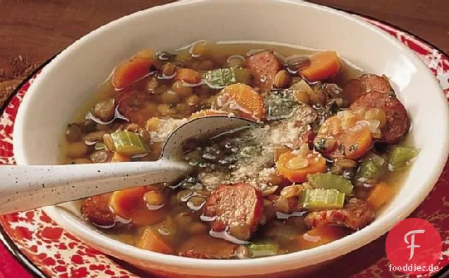 Herzhafte Linsensuppe