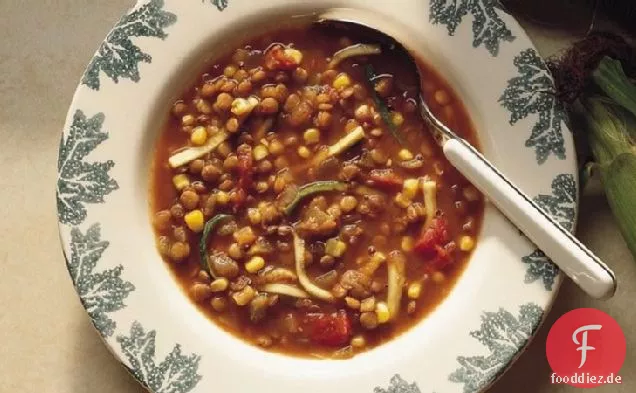 Linsen-Gemüse-Suppe