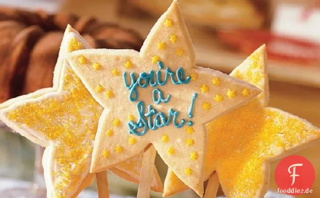 Sterne-Cookie Pops