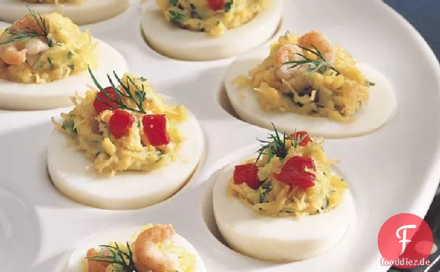 Glutenfreie pikante teuflische Eier