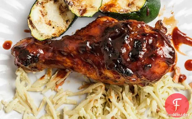 Spritziges Bourbon BBQ Huhn