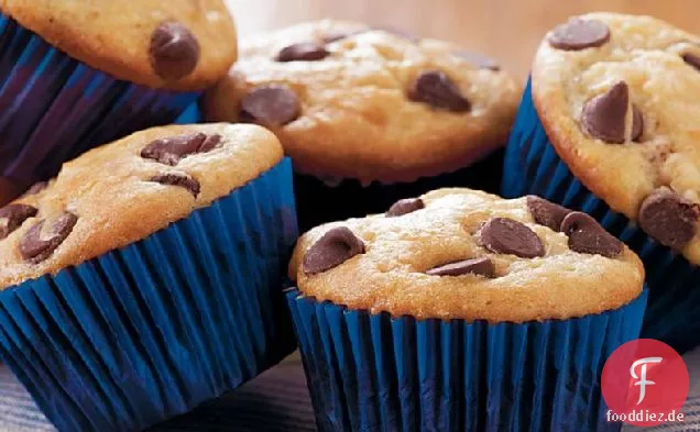 Erdnussbutter-Schokoladen-Chip-Muffins