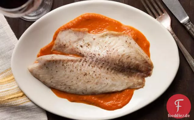 Broiled Tilapia mit Brava-Sauce