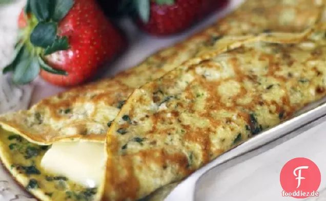 Kräuter- und Brie-Omelett