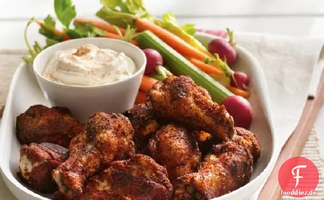 Gegrillte Feuerwerkskörper Chicken Drummies