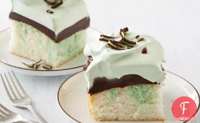 Grasshopper-Fudge-Kuchen