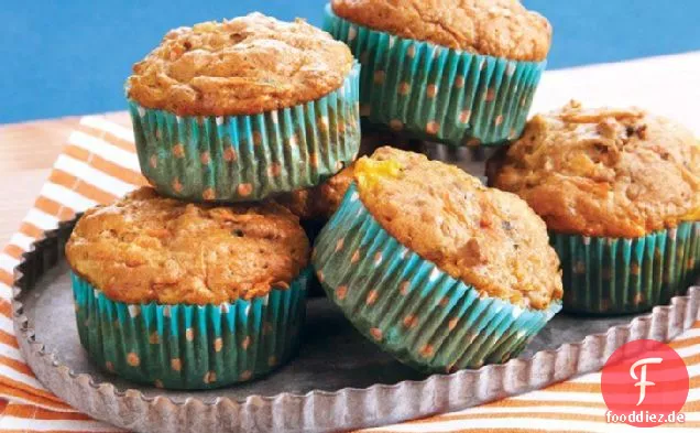 Karotte-Kuchen-Muffins