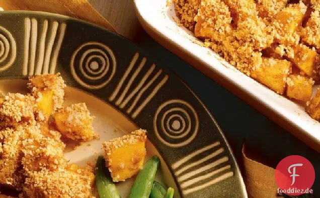 Crumb-gekrönt Butternut Squash