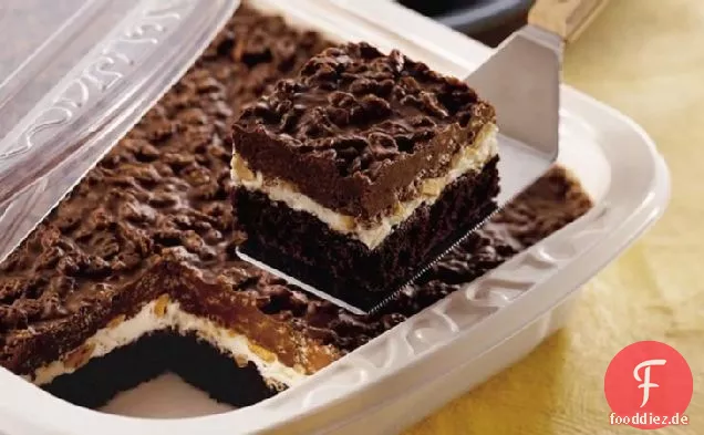 Traditionelle Brownie Goody Bars