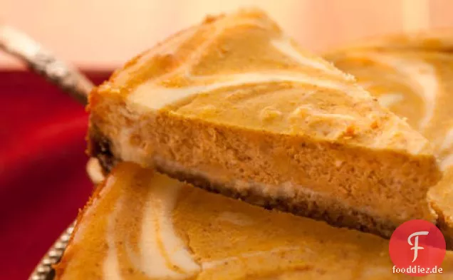 Kürbis-Wirbel-Käsekuchen