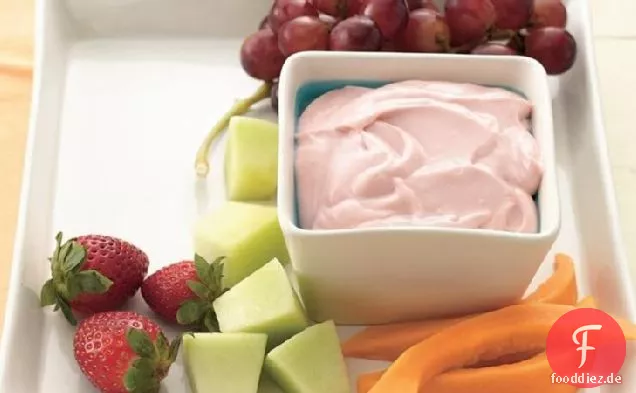 Himbeer-Zitronen-Frucht-Dip