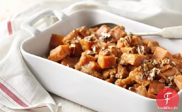 Slow-Cooker Süßkartoffeln mit Apfelmus