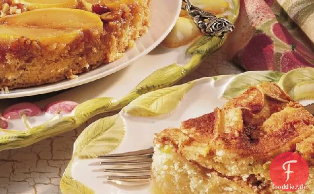 Birne Upside-Down-Kuchen