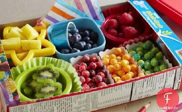 Regenbogen Frühstück Bento Box