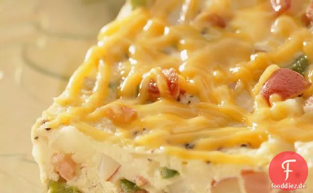 Hickory Schinken und Kartoffel-Frittata
