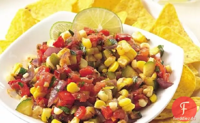 Gegrillte Gemüsesalsa