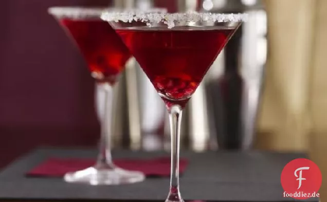 Granatapfel-Ingwer-Prosecco Cocktails
