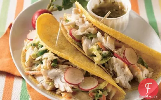 Schnell Gegrillter Fisch Tacos