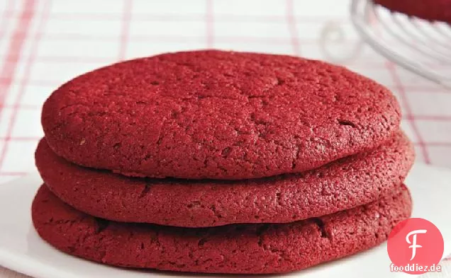Cake Mix Red Velvet Cookies
