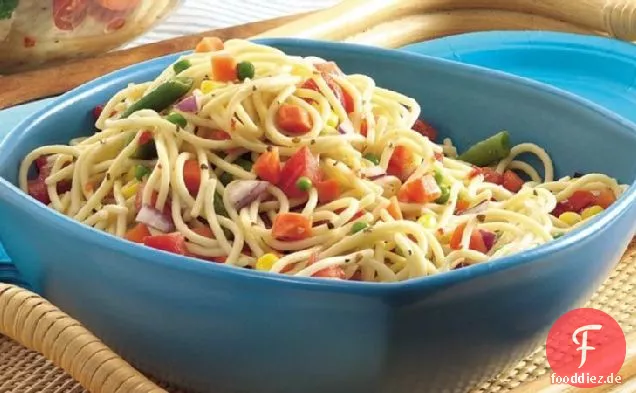 Konfetti Spaghetti-Salat