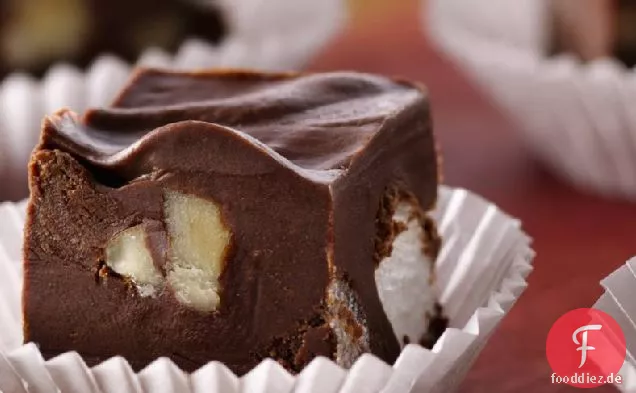 Glutenfreie Rocky Road Fudge