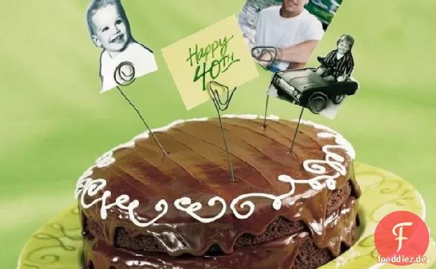 Doppel-Schokolade Cappuccino Kuchen