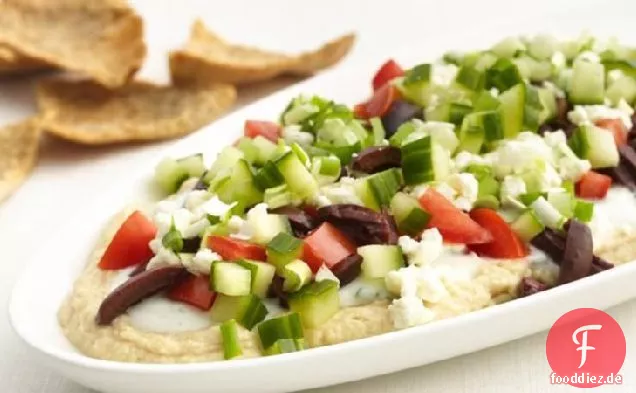 Gesundheit: Griechischer geschichteter Dip