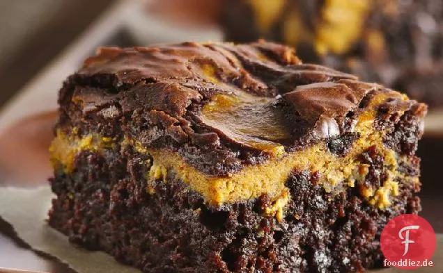 Kürbis-Wirbel-Brownies