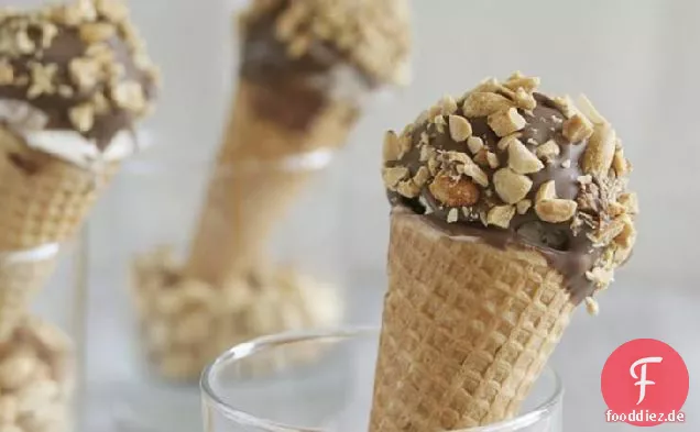 Erdnuss Butter Tasse Eis Kegel
