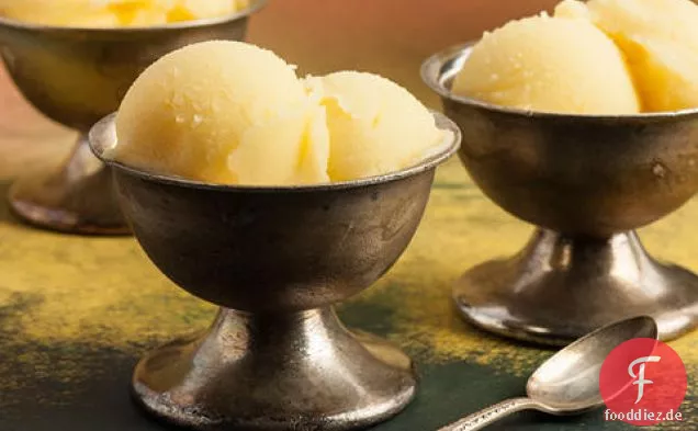 Ananas-Rum-Sorbet