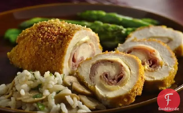 Ofen Huhn Cordon Bleu