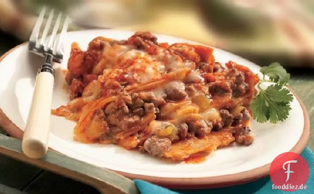 Slow-Cooker Layered Enchilada Dinner