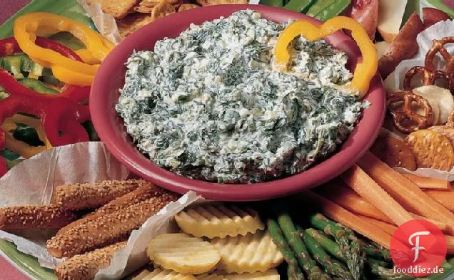 Savory Spinat Dip (leichter )