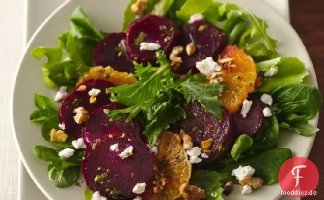 Gebratener Rübensalat