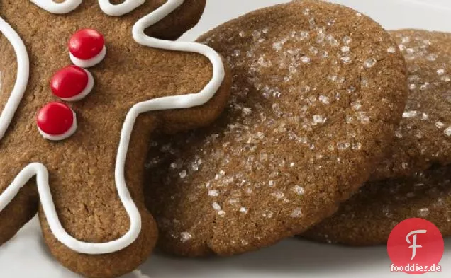 Klassische Lebkuchen-Mann-Kekse