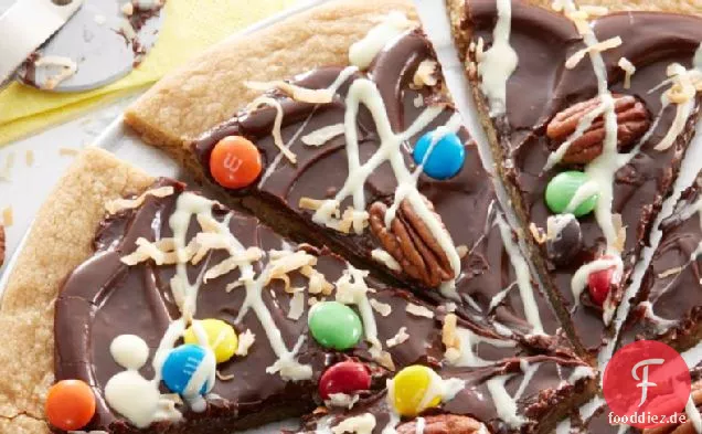 Schokolade Cookie Pizza