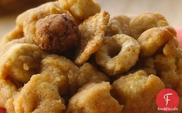 Erdnussbutter-Honig-Crunch Cookies