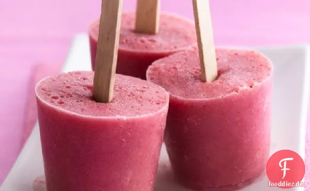 Erdbeer-Pfirsich-Pops