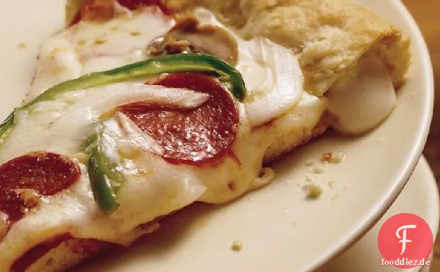 Doppel-Käse Peperoni Pizza