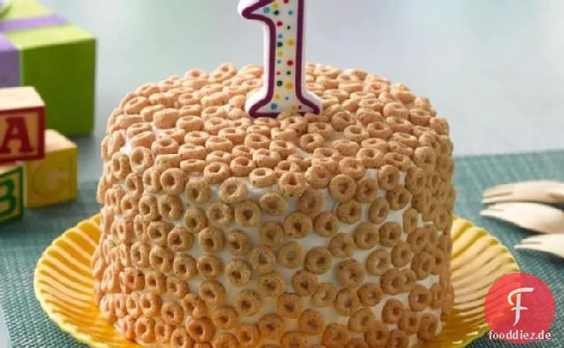 Cheerios® Erste Geburtstagstorte