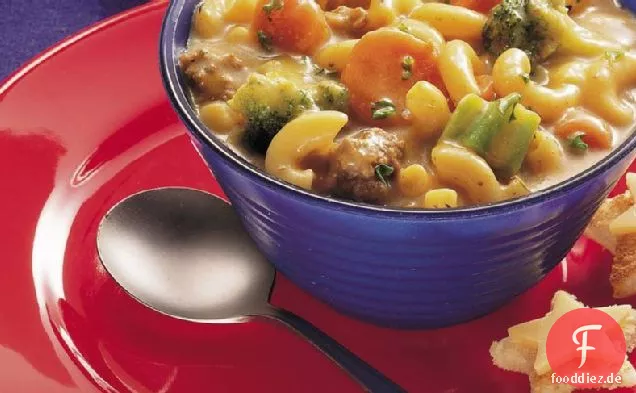 Mac-und-Käse-Burger Bowl