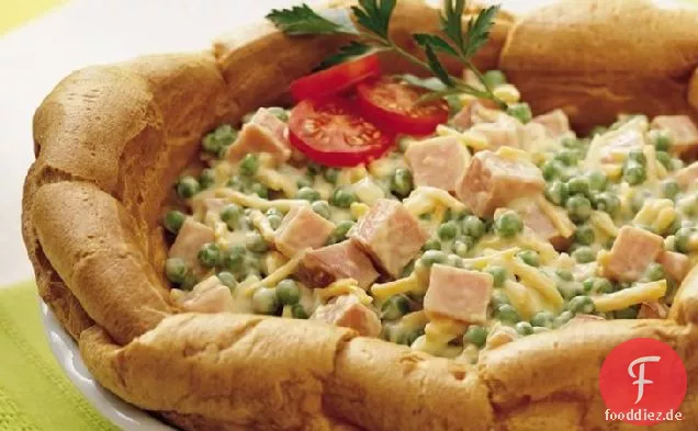 Schinken-Käse-Salatschüssel