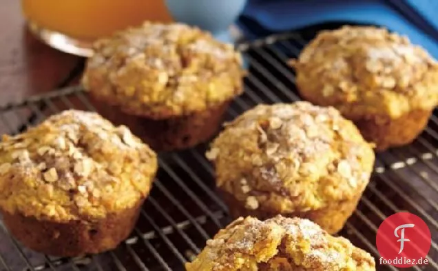 Karotten-Hafer-Muffins