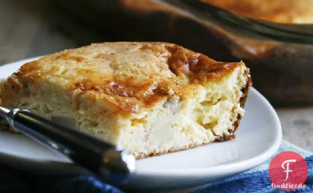Cheesy Roastbeef Hash Ei Backen