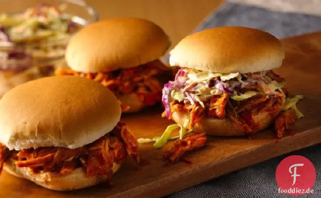 Pulled Chicken Sandwiches