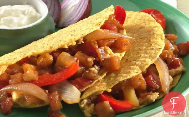 Gemüse-Tacos aus dem Nahen Osten