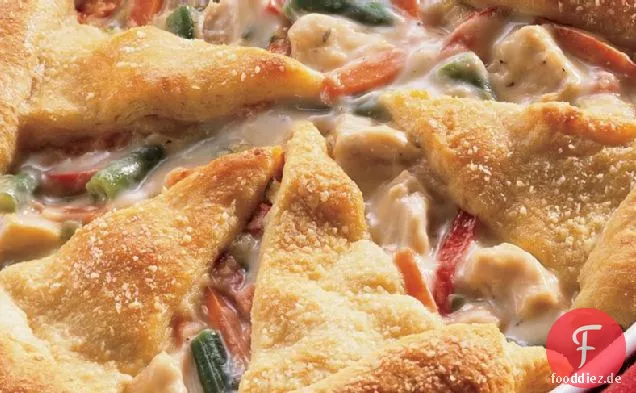 Parmesan Halbmond-gekrönt Huhn A La King