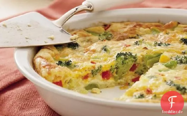 Unglaublich einfache Brokkoli-Paprika-Torte
