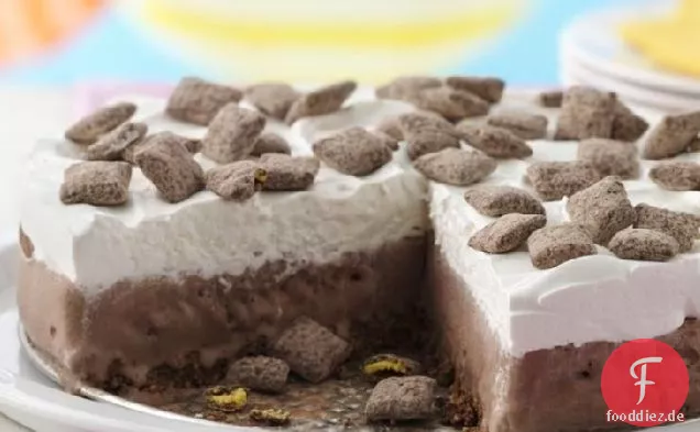 Muddy Buddies® Brownie Eis Kuchen
